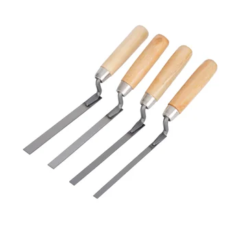 Wholesale Cross-Border Triangular Shovel Thickened Caulking Knife for Paving Brick Special Ash Spoon for Bricklayer Small Shovel
