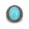 Ancient silver, turquoise