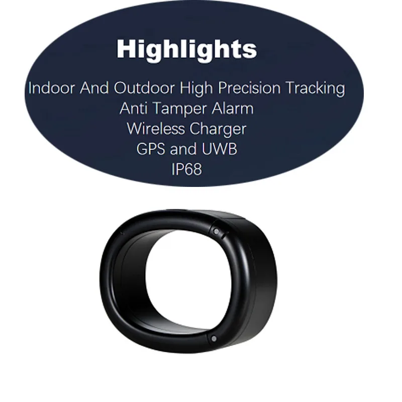 Real Time Tracking 4G GPS Prison tracker for Criminal Prisoner Ankle Real-time Tracking Fakes House Arrest Bracelet