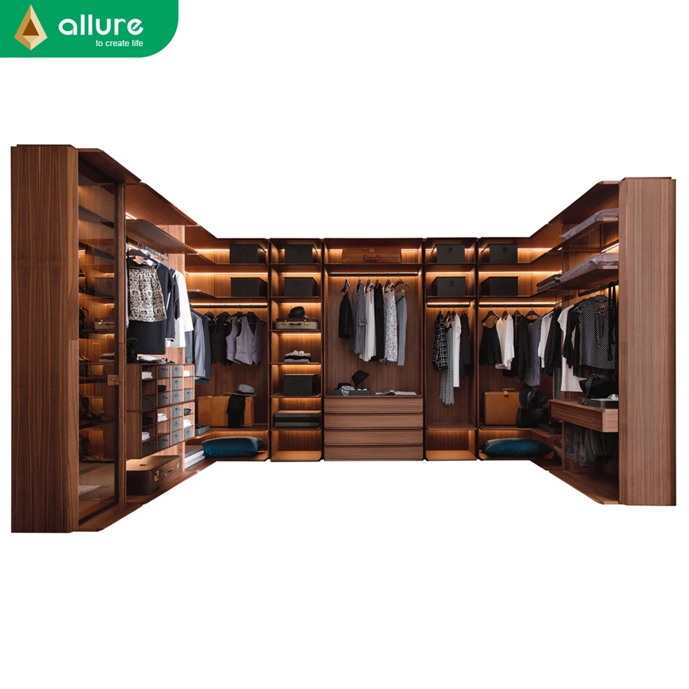 Allure ready fully assembled wardrobe closet and bed