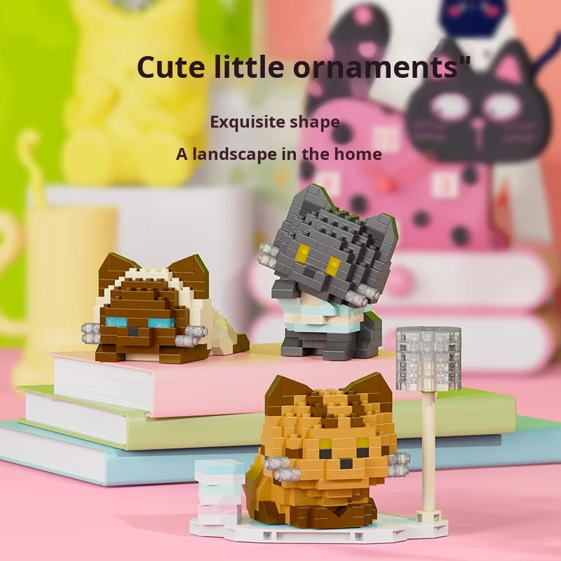 Lele Brothers W1522-1523 Micro Particle Building Blocks for Pets