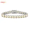 Yellow Moissanite Bracelet