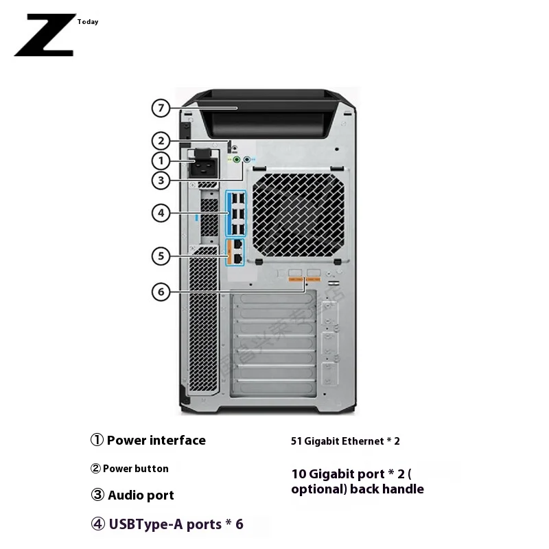 Affordable HP Z8 Fury G5 Workstation: Xeon W5-3535X, 128GB RAM