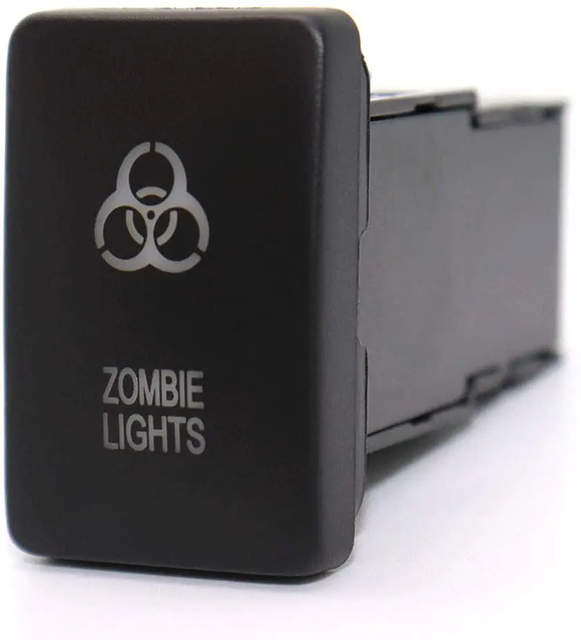 12V Car Auto Zombie Lights Push Button Switch On-off
