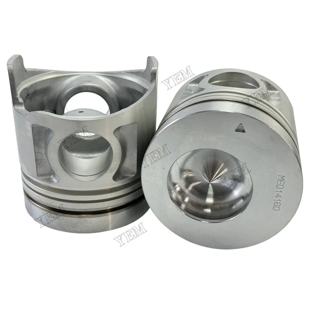 Repair Replacement Piston With Pin Circlip ME014160 Suitable for Mitsubishi 4D34 High Performance Engine Parts 4