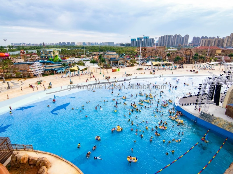 Popular Indoor Artificial Wave Pool Machine Customized Design for Adult Amusement for Water Park Sea Theme Park