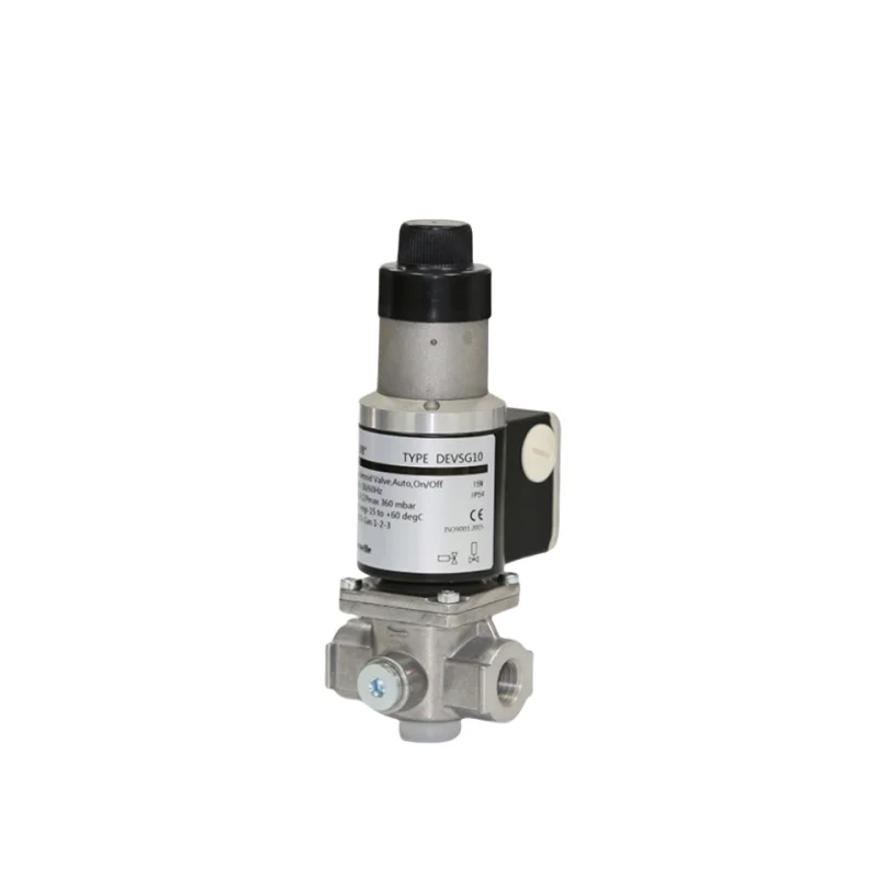 DEVSG 12V DC High-Temperature Shutoff Solenoid Valve Fast Closing Gas Solenoid Valve for Boiler Burner OEM Customizable