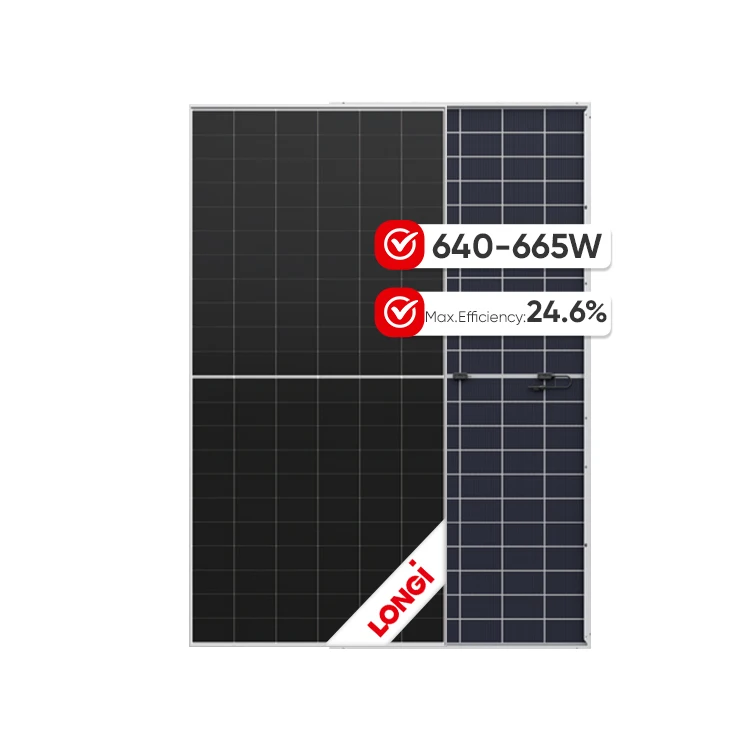 Longi Himo X10 Scientist LR8-66HVD 640-665W Solar Panels