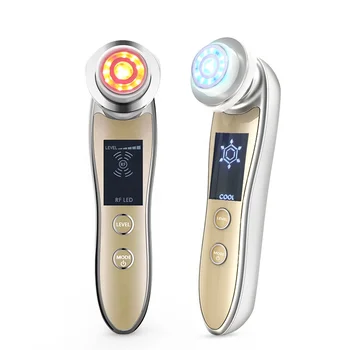 Professional Face Lifting Wrinkle Removal Skin Care Therapy Massage Tightening Ems Rf Multifunctional Beauty Device