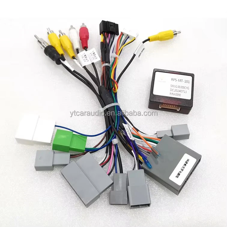 Car Wiring Cable Adapter Canbus Decoder for Mitsubishi OUTLANDER Pajero 2006 Power Wiring Harness With Canbus Box