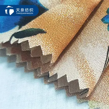 100% Rayon Viscose Printed Spun Rayon Fabric Rayon Made In China