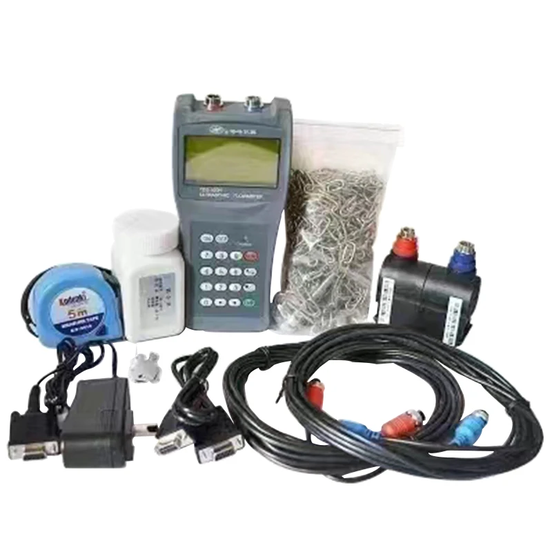 TUF-2000H Grauer Handgehaltener Ultraschall-Durchflussmesser für Wasser und Flüssigkeiten – Detail 1