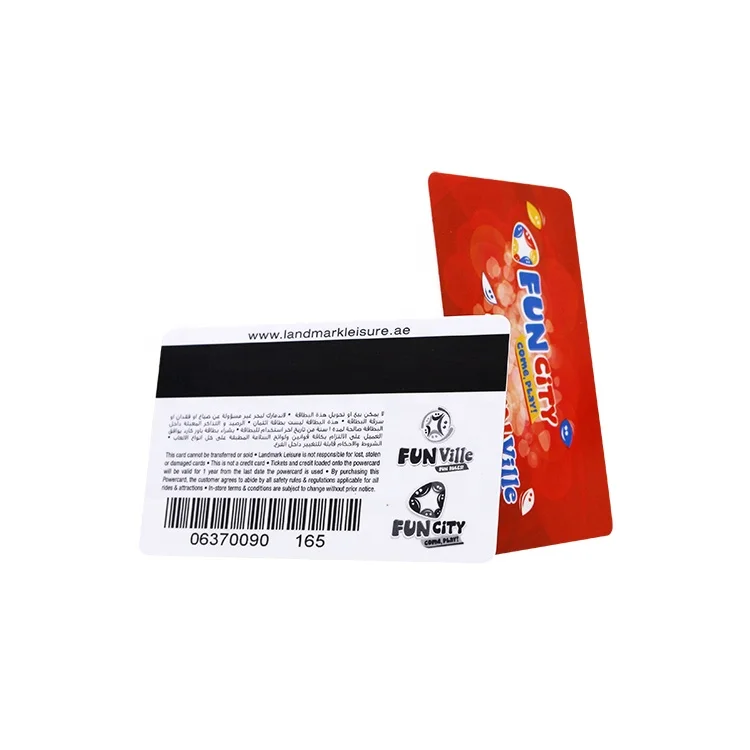 Free Sample Customized Plastic Magnetic Stripe Membership Cards Printing PVC Gift VIP Card