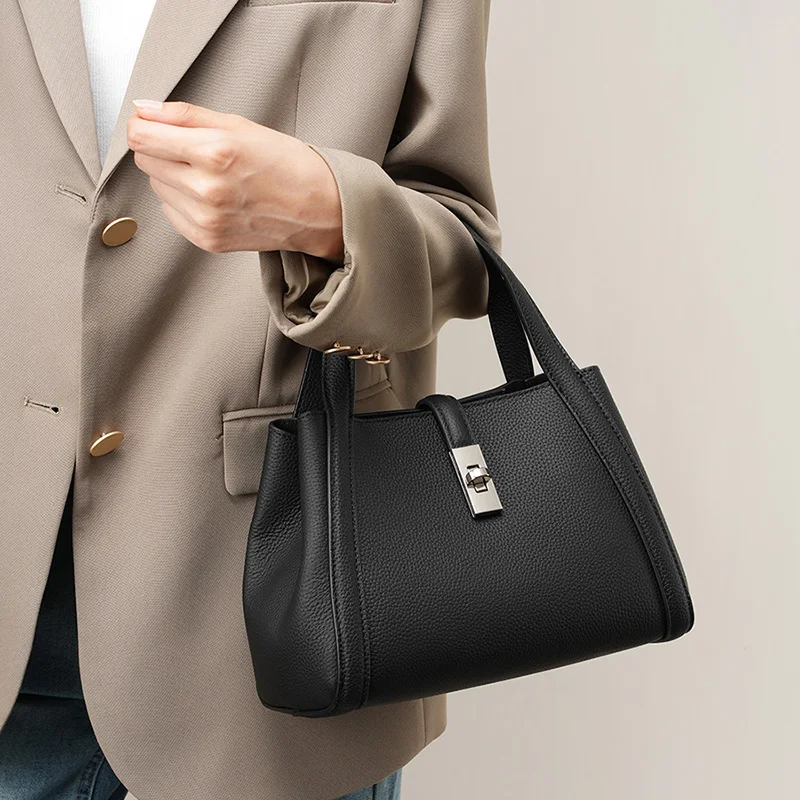 Women Fashion Handbags Leather Custom Girls Tote Bag Large Capacity Shoulder Messenger Hand Bag