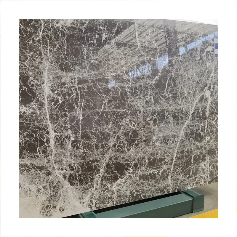 Tấm đá cẩm thạch xám Mica dùng cho nội thất phòng khách, gạch lát sàn, trang trí nhà ở