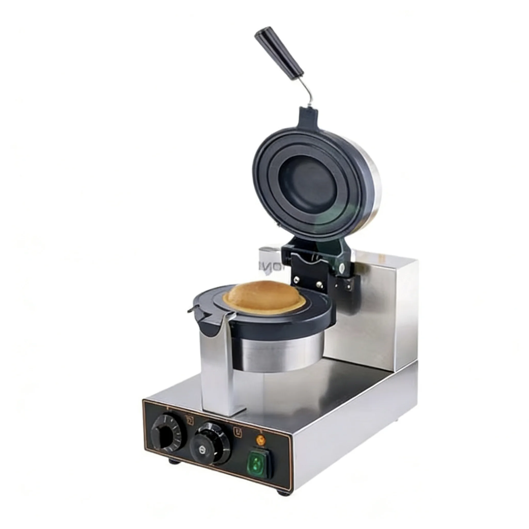 TEBAK  Coffee Burger Shop, Commercial Electric frisbee Burger Machine, Double-sided Pressing Toaster