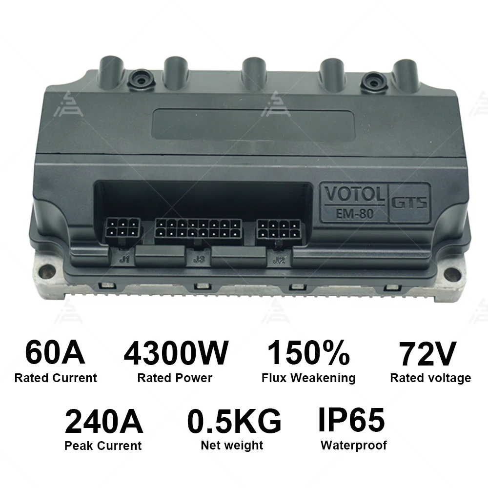 SiAECOSYS QSMOTOR 2000W 72V 70kph Hub Motor 17x1.6inch New Condition with EM80GTSP Controller and Kits for Scooter