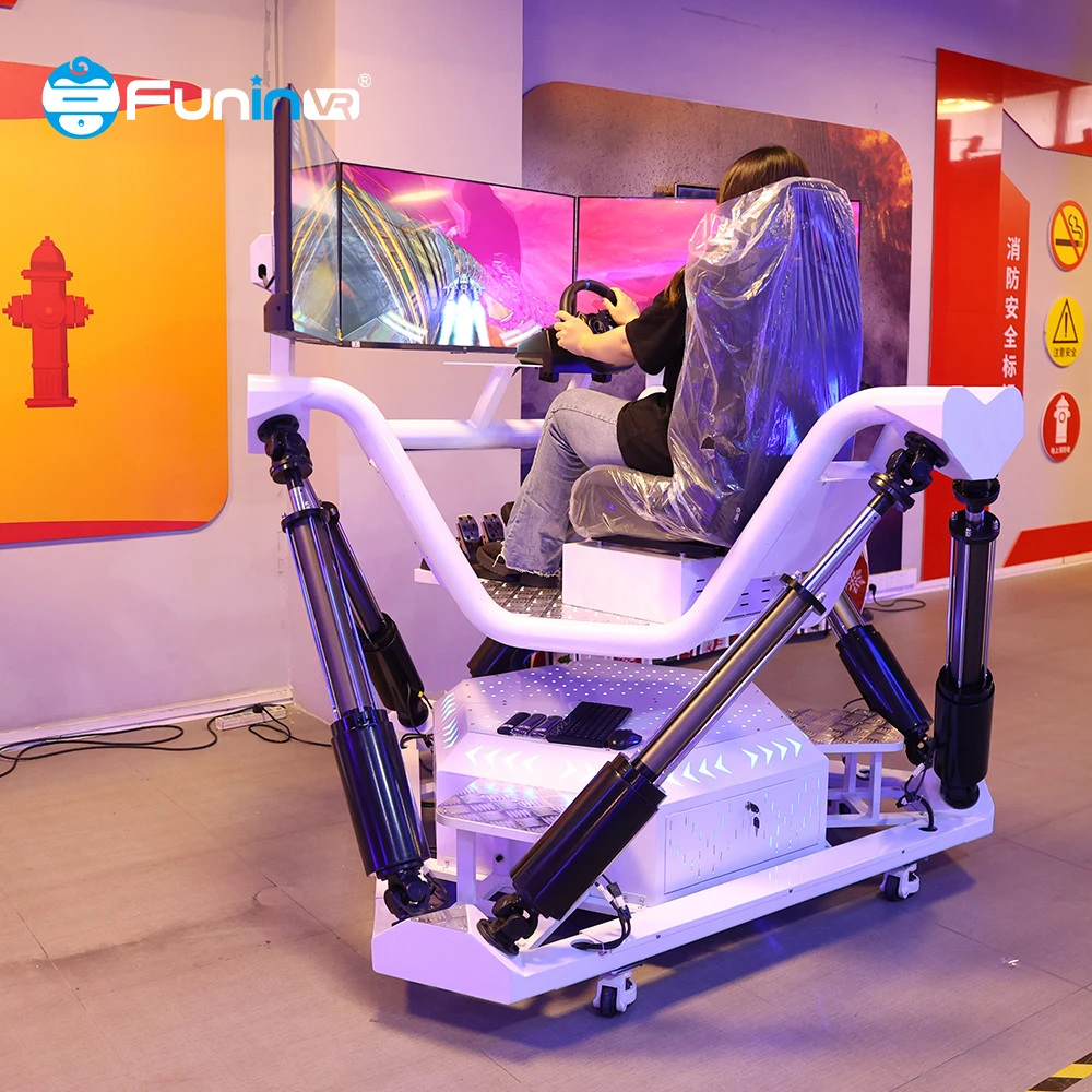Vr Virtual  Three Screens Driving Simulator Drive Game Machine Motion Vr Machine 9D Vr Racing Simulator F1 Car Driving Simulator