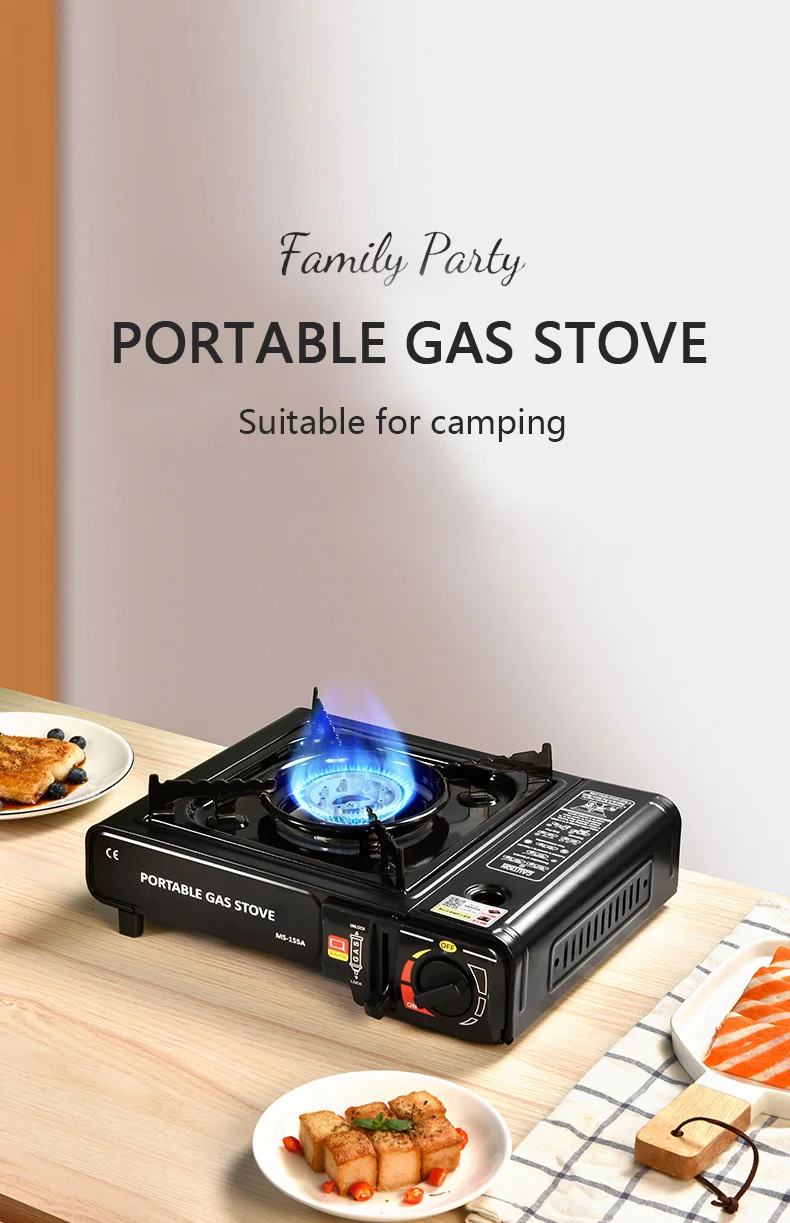 Outdoor Bbq Butane Portable Gas Cooker Stove Kitchen Cooking