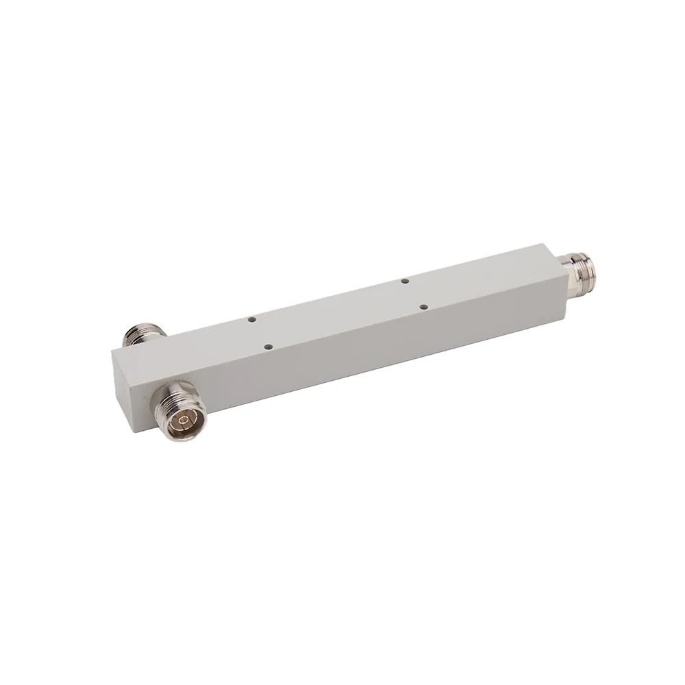 High Frequency 614-4200MHz RF Splitter 1 to 2 Way N-F/4.3-10/D-F Connector with 3.0dB Insertion Loss for Outdoor IP67 Waterproof