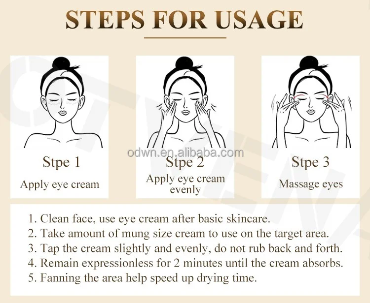 Mircocream 60s Fast Effect Instant Reduces Wrinkles Eye Bags Lifting Magic Eye Cream