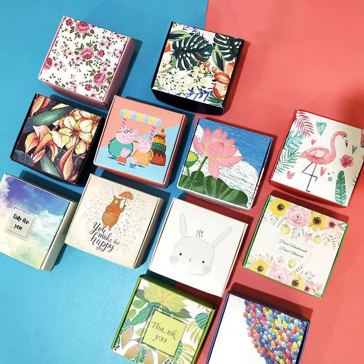 Premium Sustainable Transparent Paper bar Soap Packaging Customize Gift Box Liquid Packaging for Soap