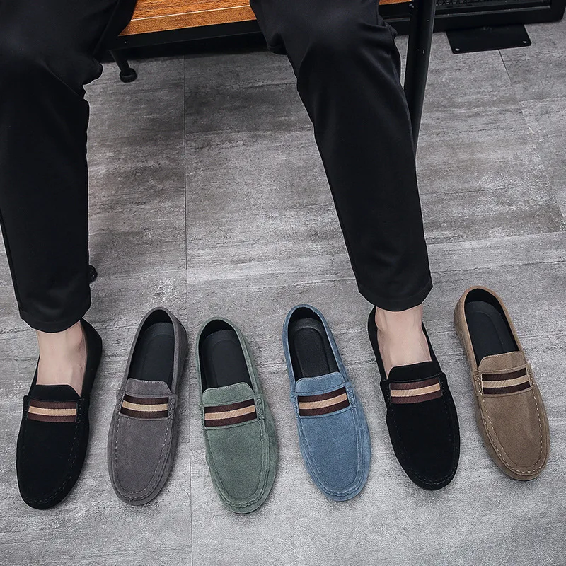 Dropship Brand Fashion Summer Style Soft Moccasins Men Loafers High Quality  Leather Shoes Men Flats Shoes Casual Gommino Driving Shoes to Sell Online  at a Lower Price