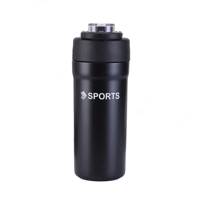 Custom American style portable car water cup outdoor sports kettle stainless steel double drink coffee cup