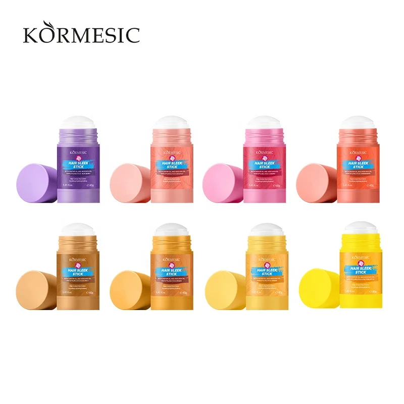 Private Label KORMESIC Hair Sleek Stick for Hair Style and Hair Care