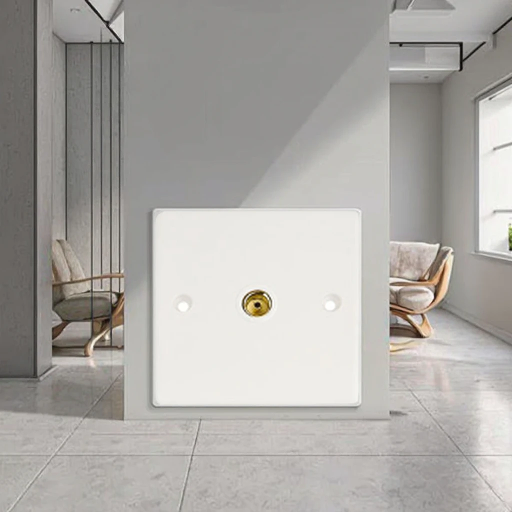 VNX Wholesale Bakelite Material 1gang TV Socket Rj45 Wall Socket