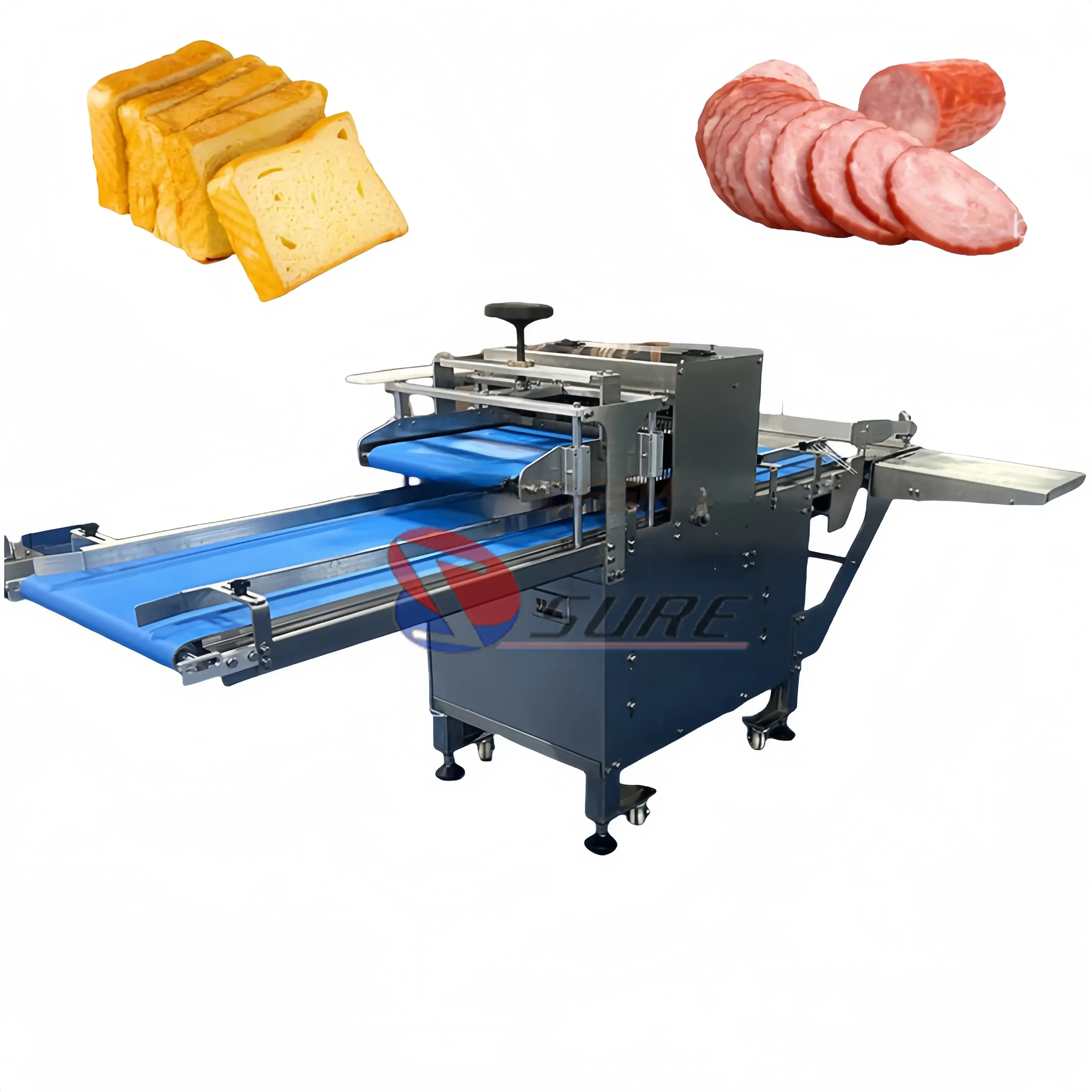Cheese Board Bread Slicer Loaf Cutting Machine Bread Slicer Machine for Bakery Hot Dog Bun Bread Slicer