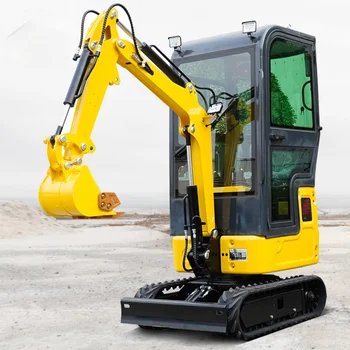 1Ton R319N Kubota multi functional mini skid crawler excavator machine