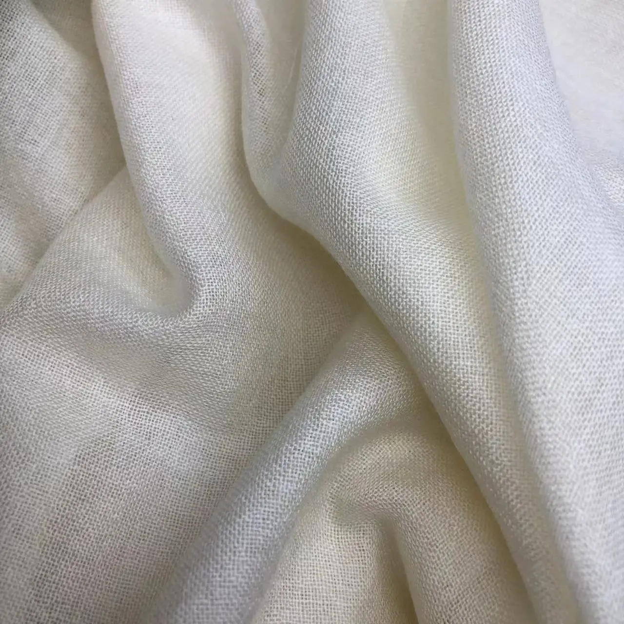 Высококачественная 100% шерстяная ткань для шарфов, готовая к окрашиванию и печати/шерстяная ткань для шарфов/Легкая шерстяная ткань для шарфов
