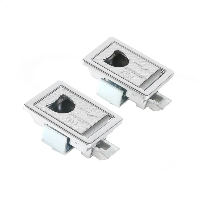 LS731 Invisible Handle Lock Flat Lock Latch for Cabinets and Doors 6000 Series Custom Cutting Processing Available