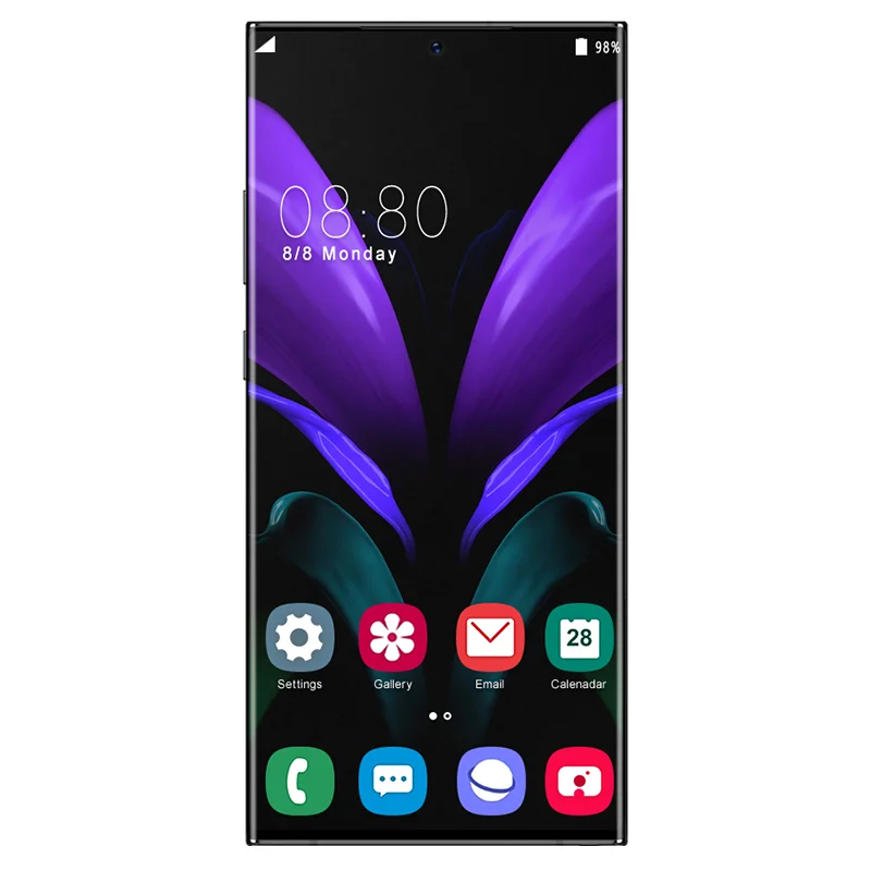2021 Новая Заметка 20 U + отпечаток пальца, NFC android 9,0 смартфон 6,9 дюймов HD + Б/у мобильных телефонов смартфонов с Touchpen
