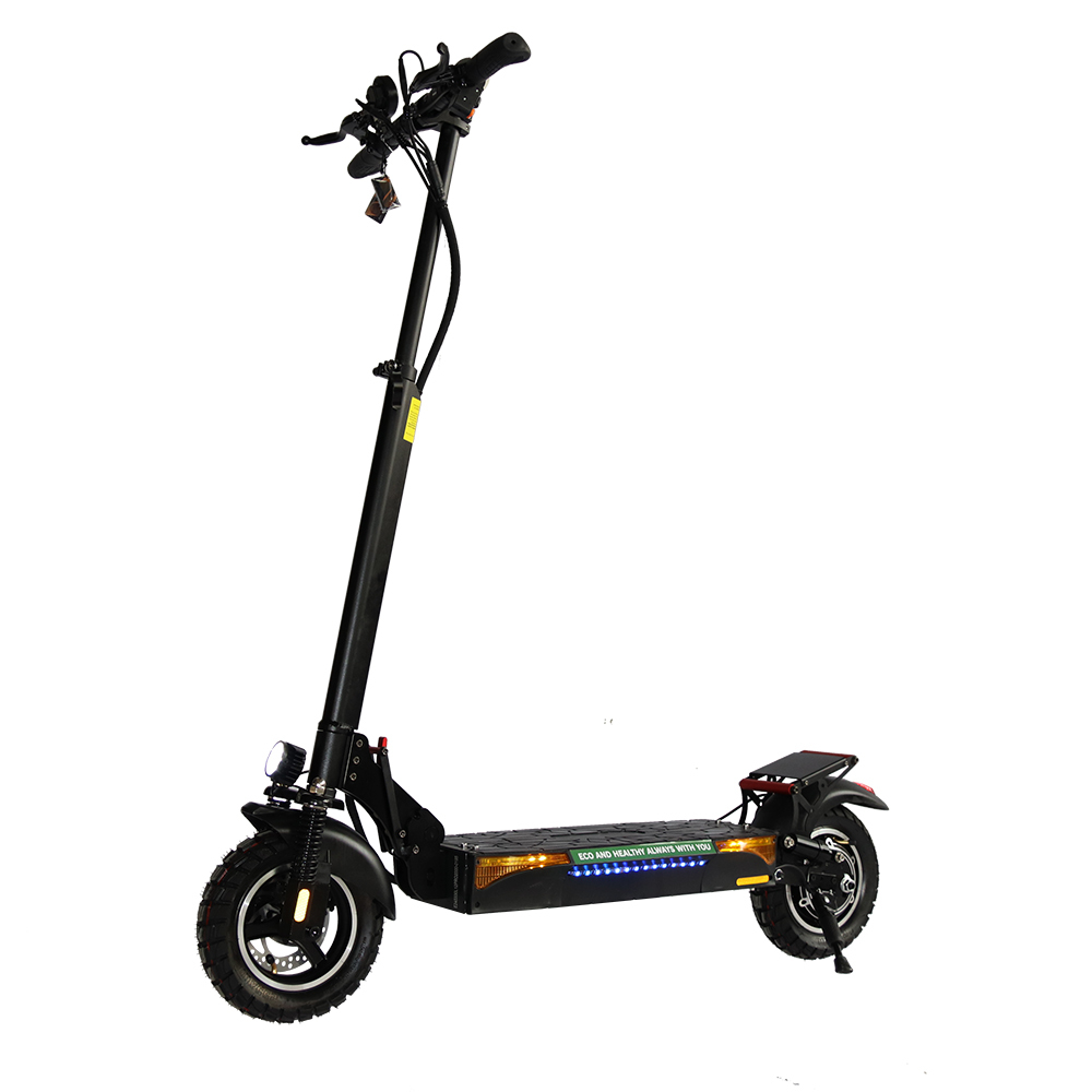 Foldable 48V 13Ah Electric Scooters Powerful for Adult 10 Inch Fat Wheel E-Scooter Drop Shipping EU US Fast Scooter Electric