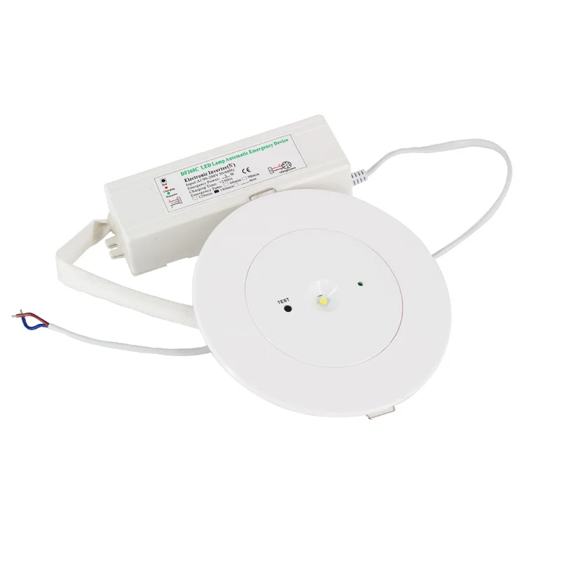 Led Rechargeable Emergency Light  Embedded Installation Circular LED UFO Lamps