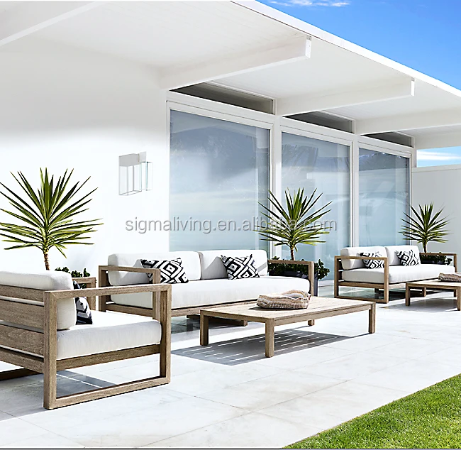 New arrival patio garden furniture L shape outdoor rope sofa