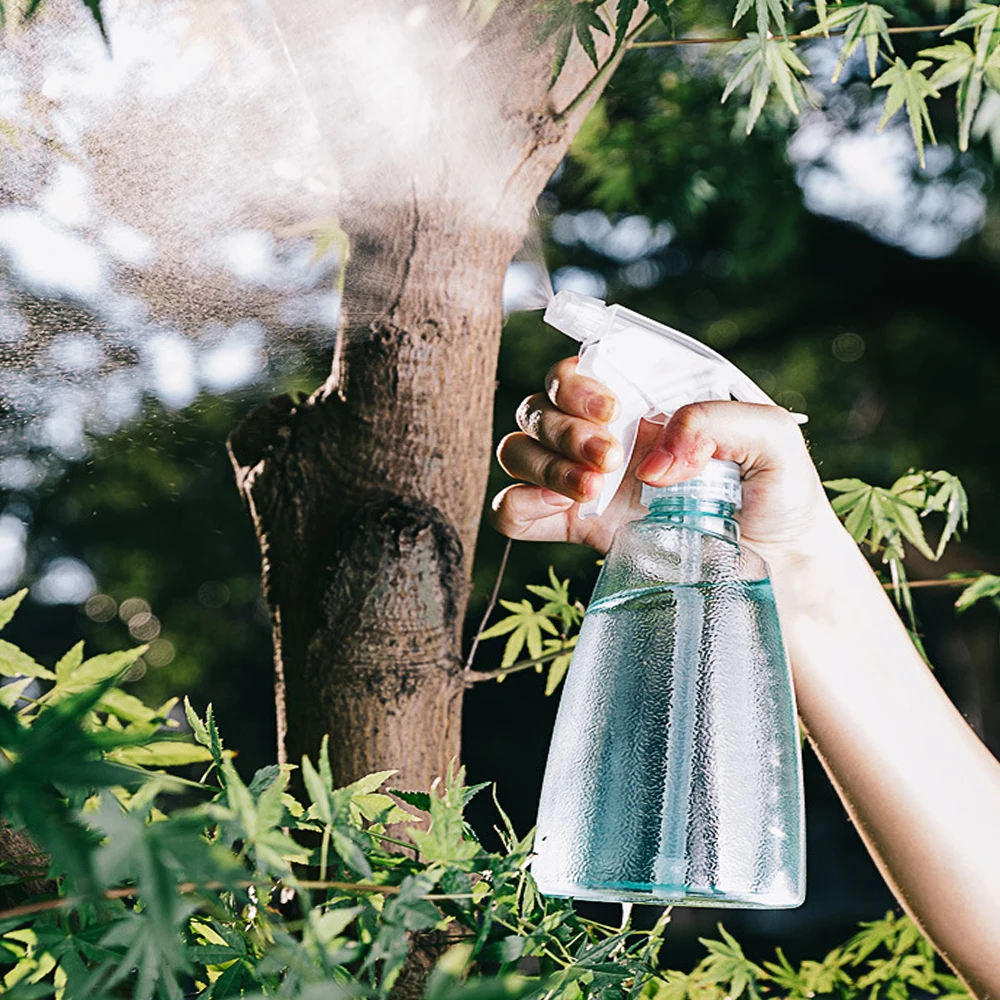 
Оптовая продажа с завода, пластиковые прозрачные бутылки LG038, ручной водяной распылитель с пусковым механизмом для садовых растений 