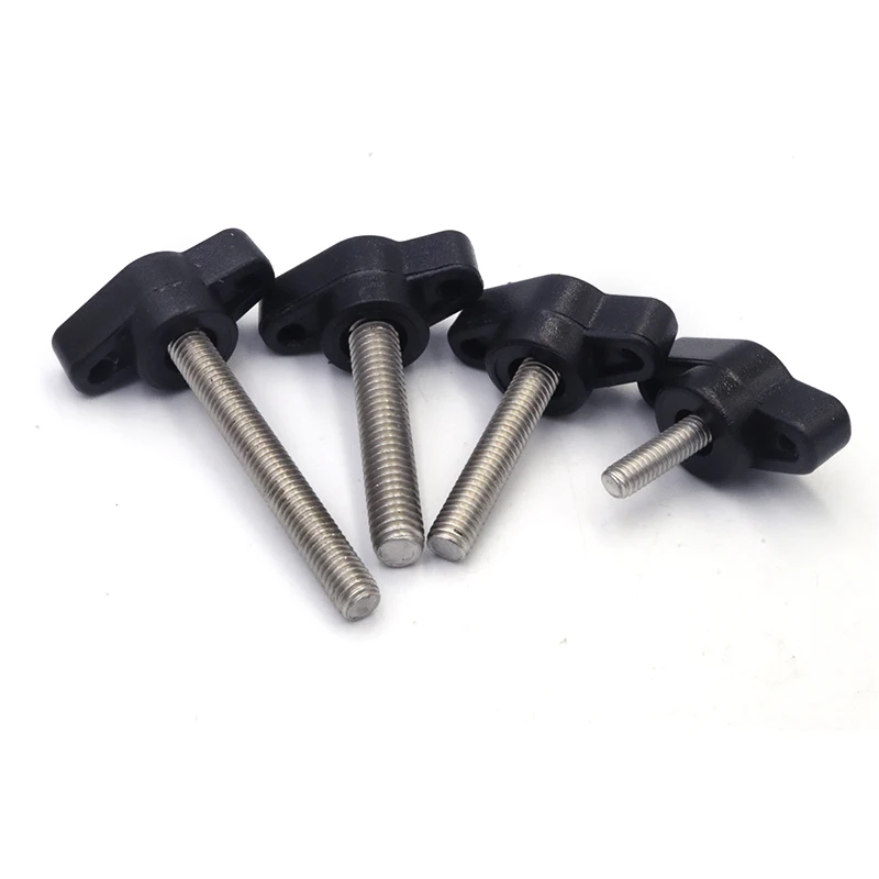 Customized Ttype Bakelite Handed Screw M4 M5 M6 Plastic Knob Thumb