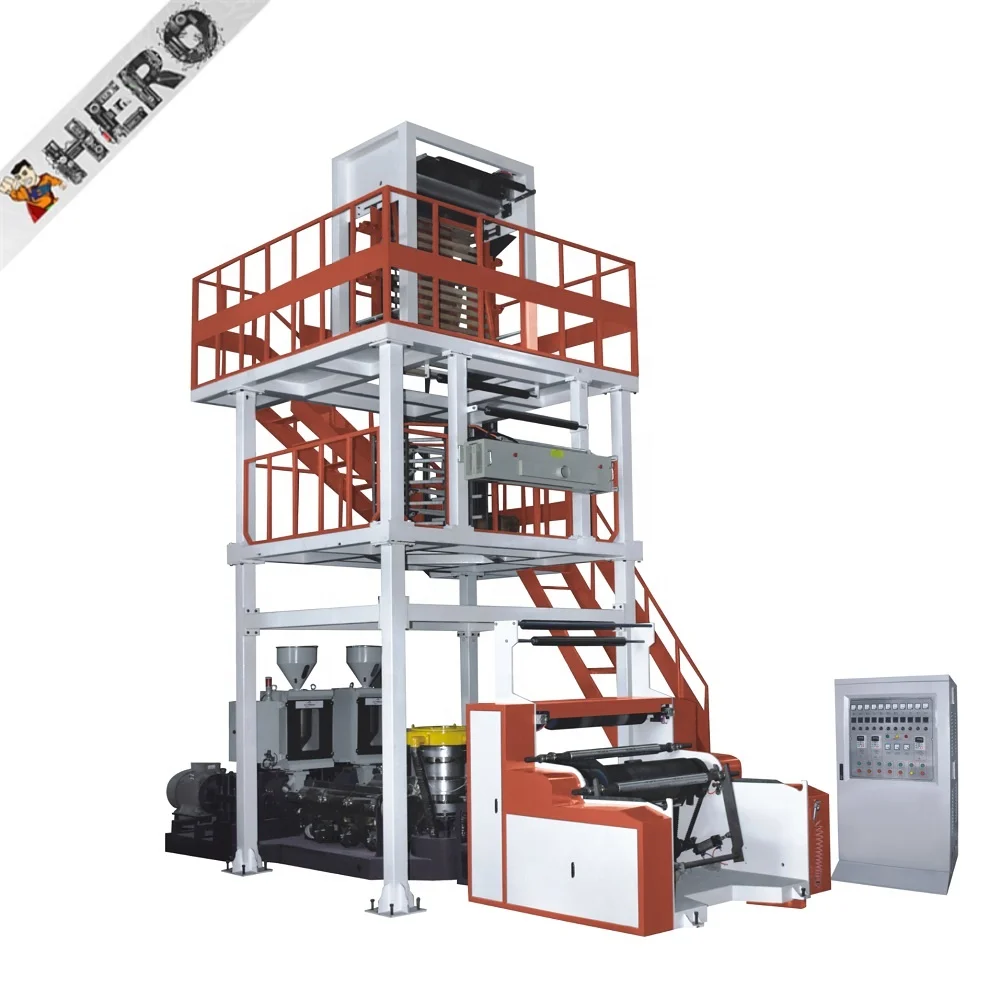 Mini Blown Film Extrusion Machine Plastic Bopp Film Blowing Machine Price Ldpe Blown Film Production Line for Farms