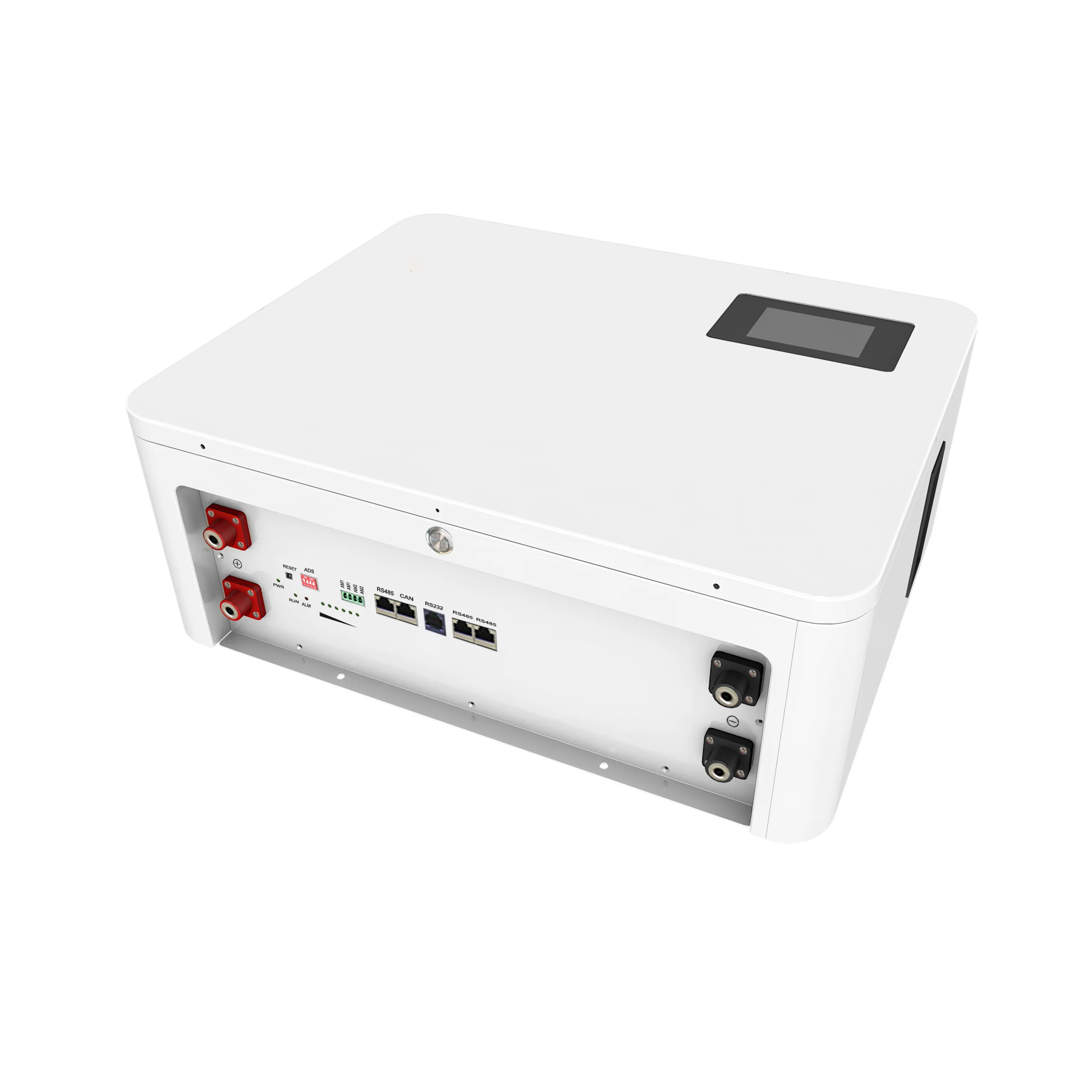 Factory Direct Sales 48V 100Ah Touchscreen Wall Mounted LiFePO4 RS485/CAN Solar Energy Storage Batteries for Home