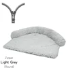 Zipper Round Light Grey