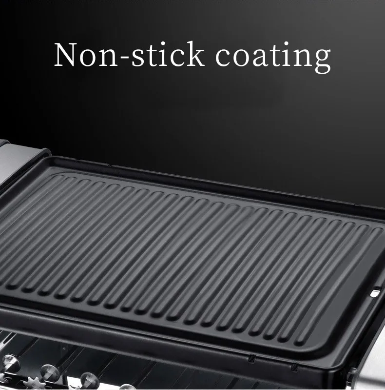 Nonstick Smokeless Bbq 360 Autorotate Portable Electric Grill