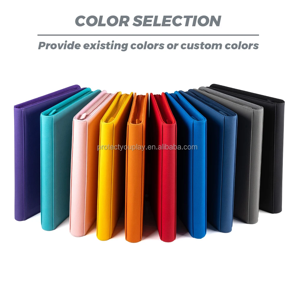 Custom Collector Vault Trading Card Binder - 9 Pocket for Pokemon, Baseball, Football & Sports Cards Storage Custom Collector Vault Trading Card Binder - 9 Pocket for Pokemon, Baseball, Football & Sports Cards Storage