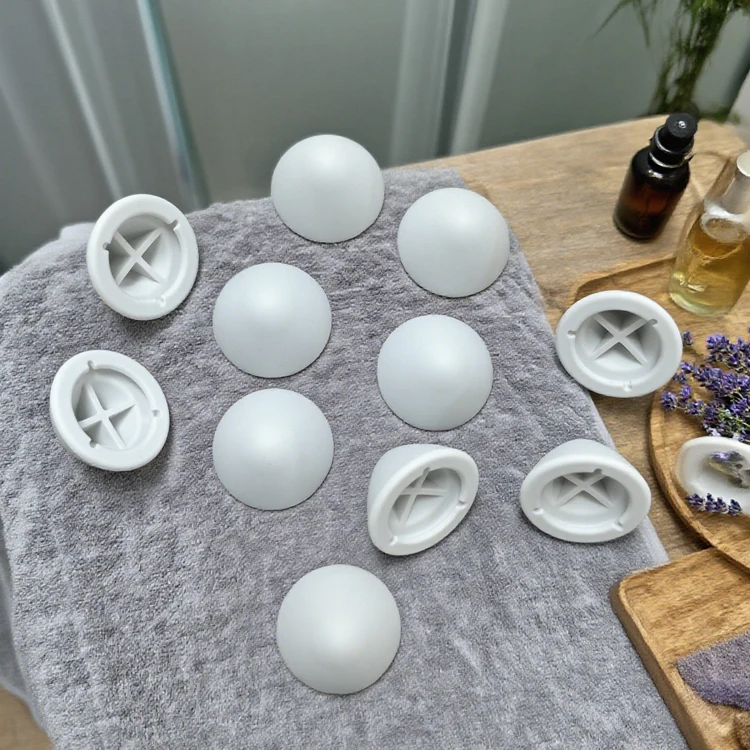 Medical-Grade Soft Durable Silicone Massage Heads Replacement Parts for Fascia Gun Rubber Product