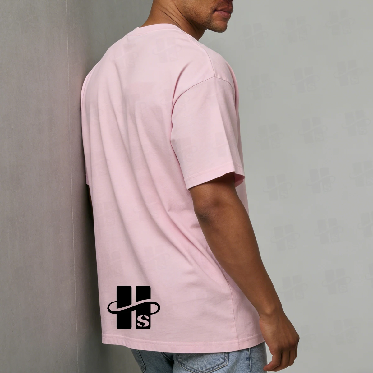 Wholesale Blank Mens Oversized T Shirt 100% Cotton Heavyweight Streetwear Thick Cotton Streetwear Tee