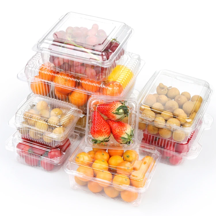 125g Blueberry Clamshell Clear Plastic Fruit Packaging Box - Buy 125g ...