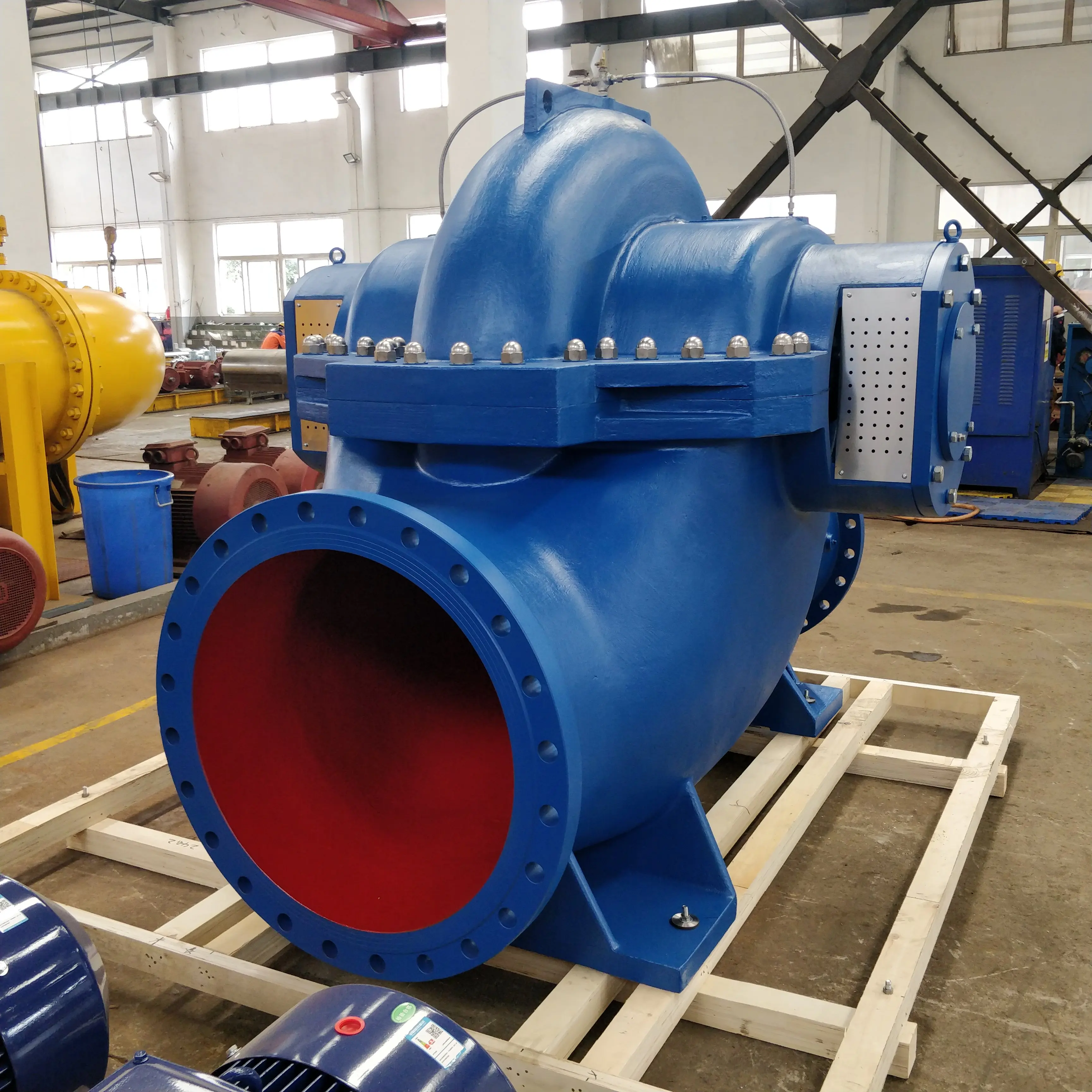 Irrigation Pump System Horizontal Split case Double Suction Centrifugal Water Pump
