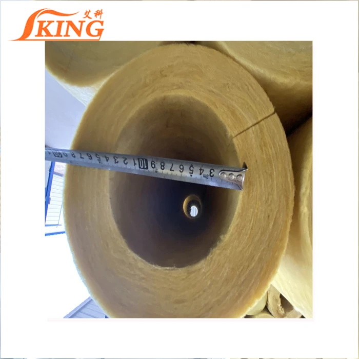 Isoking Glasswool Pipe Insulation,Fiberglass Insulation Pipe Buy